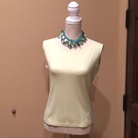 Beautiful Soft Green Silk Twinset - Picture 3 of 4